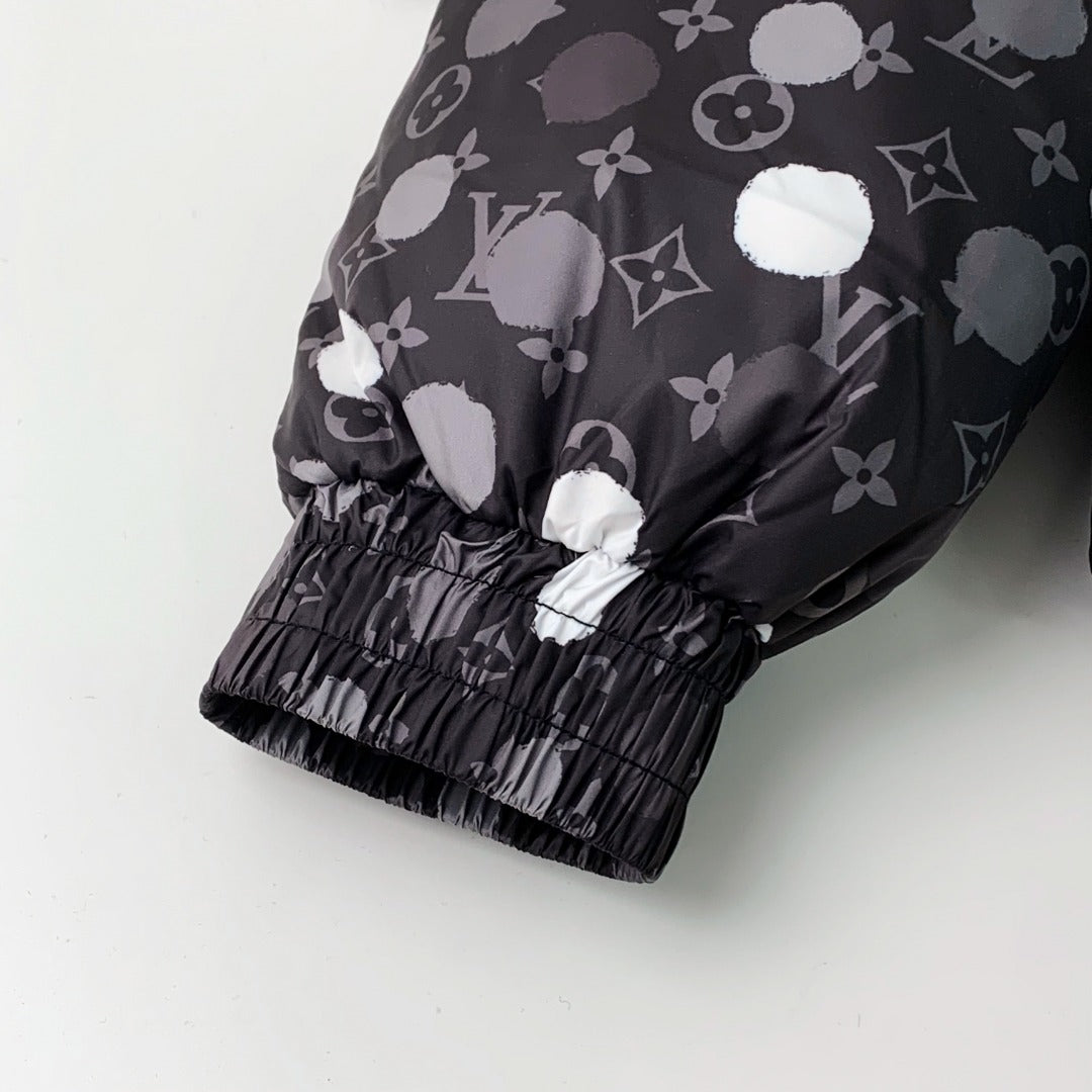 Painted Dots Down Blouson Painted Dots Down Blouson