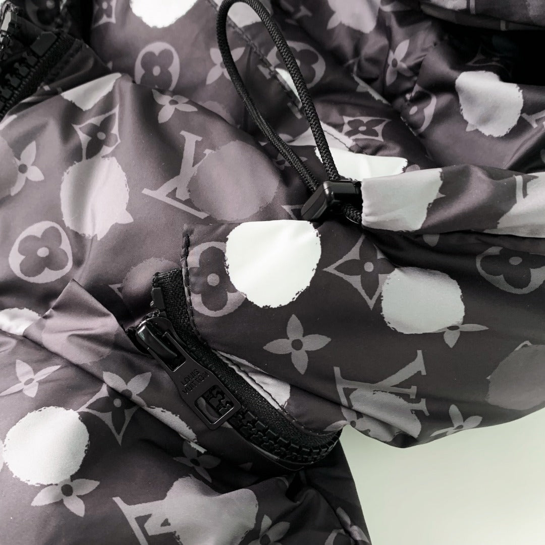 Painted Dots Down Blouson Painted Dots Down Blouson