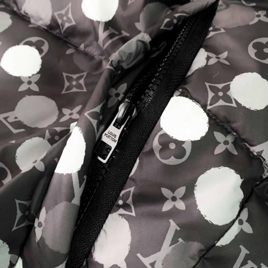 Painted Dots Down Blouson Painted Dots Down Blouson