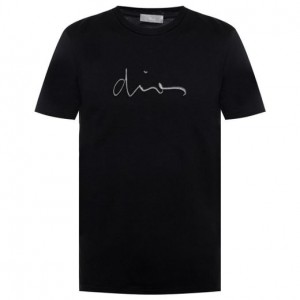 Classic Print Black T-shirt