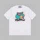 Irregular pattern printed T-shirt Irregular pattern printed T-shirt