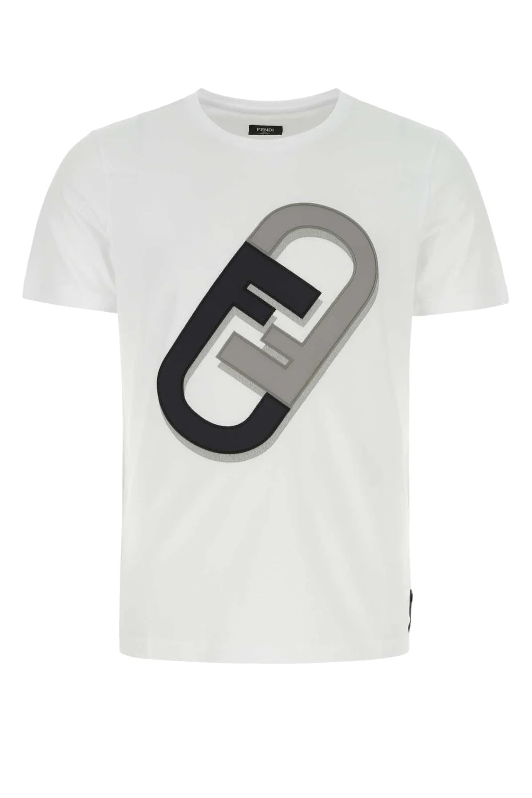O'Lock Print Crewneck T-Shirt O'Lock Print Crewneck T-Shirt