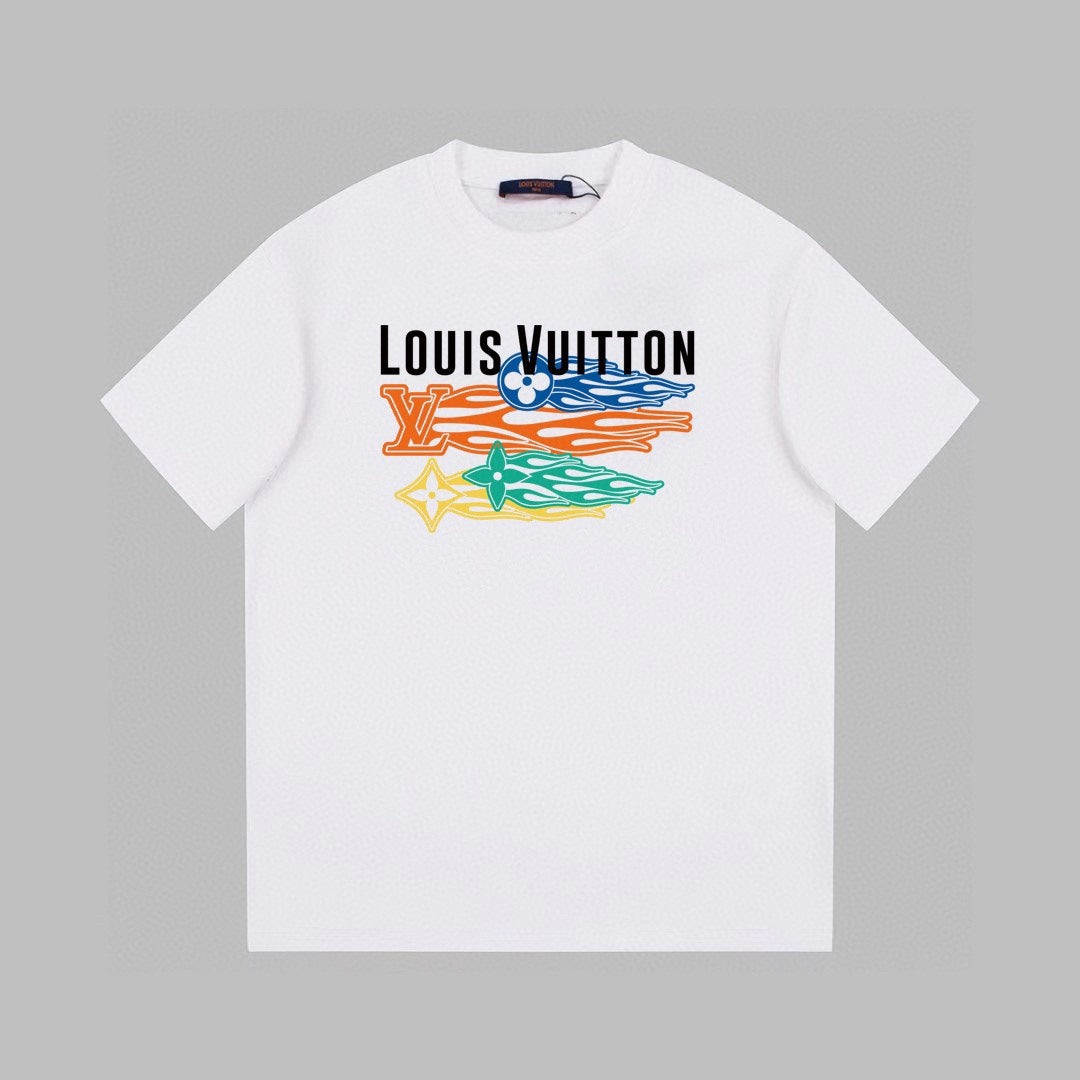 Striped Printed T-Shirt Striped Printed T-Shirt