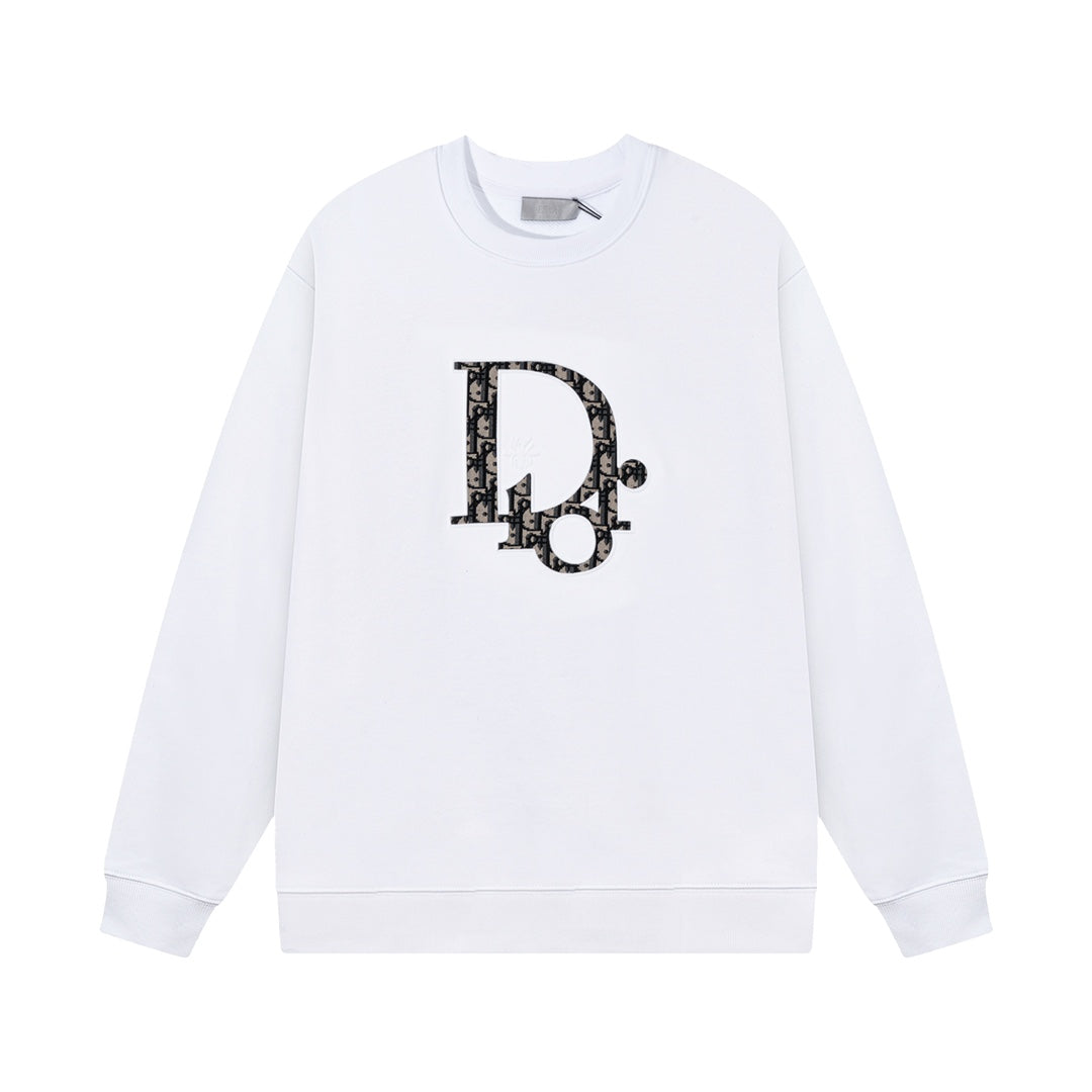 Classic Overlap Print Sweatshirt Classic Overlap Print Sweatshirt