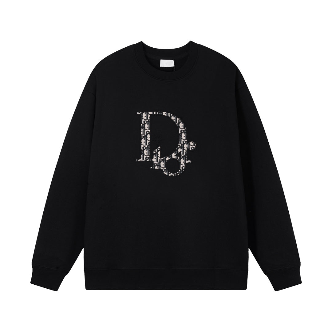 Classic Overlap Print Sweatshirt Classic Overlap Print Sweatshirt