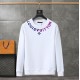 Necklace Print Sweatshirt Necklace Print Sweatshirt