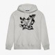 Bird Print Hoodie Bird Print Hoodie