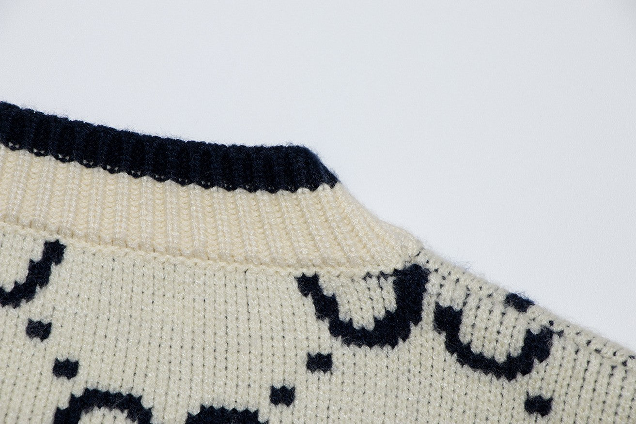 Cotton Knit Sweatshirt Cotton Knit Sweatshirt