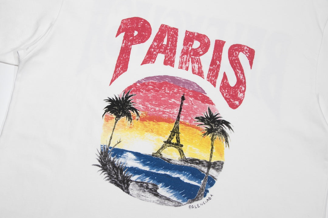 Stretch Cotton T-shirt With Graphic Print(summer preferred) Stretch Cotton T-shirt With Graphic Print(summer preferred)