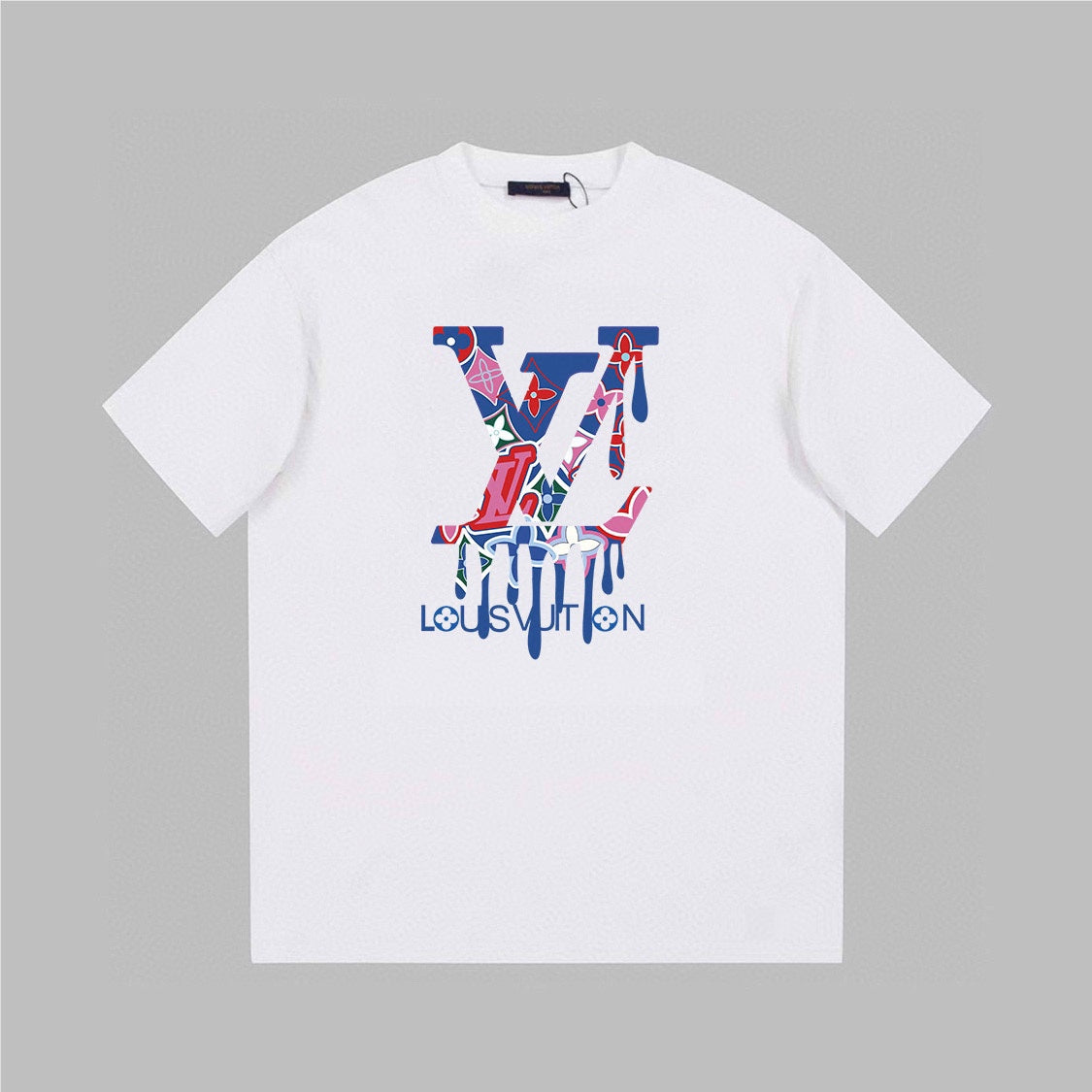 Water Drops Textured Print T-Shirt Water Drops Textured Print T-Shirt