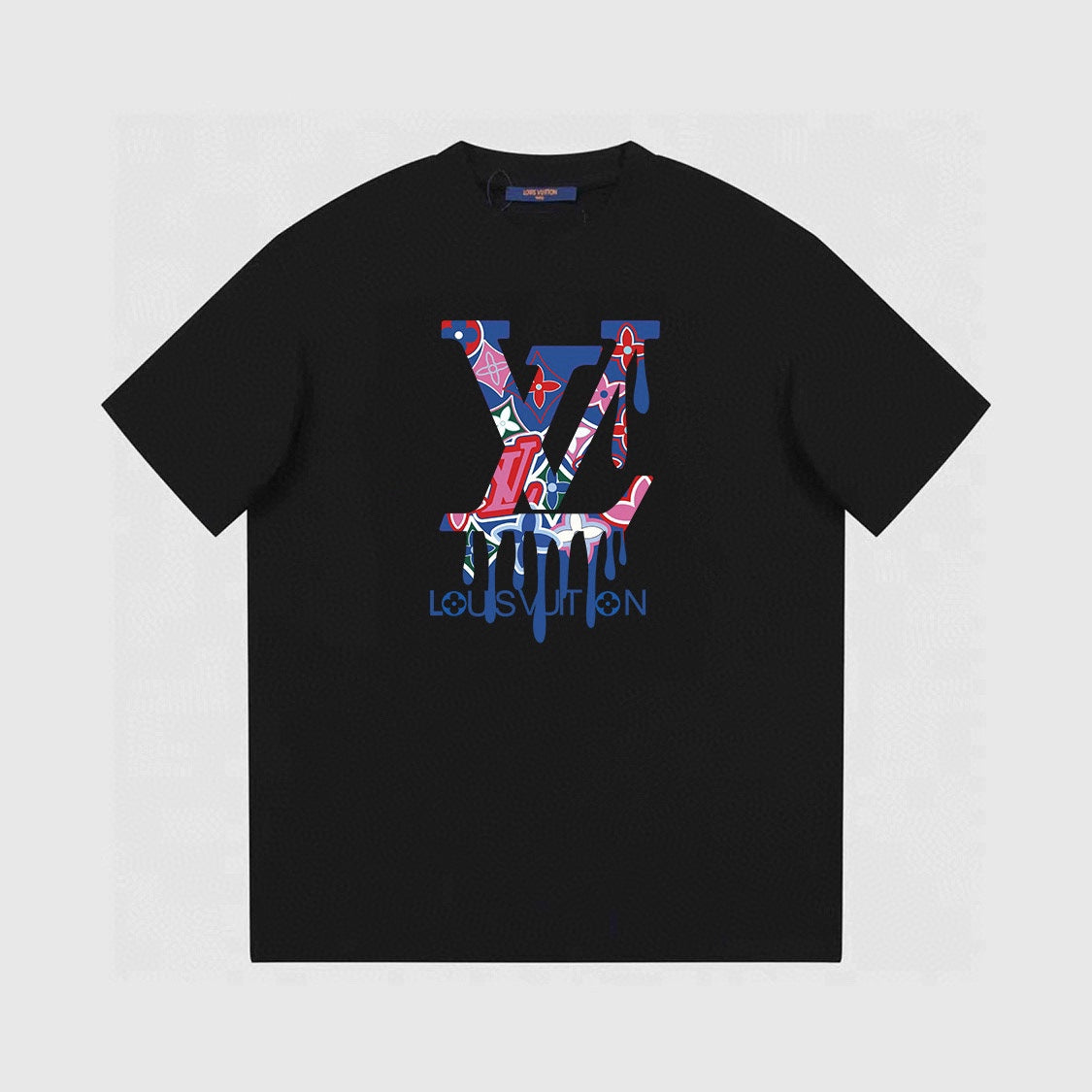 Water Drops Textured Print T-Shirt Water Drops Textured Print T-Shirt