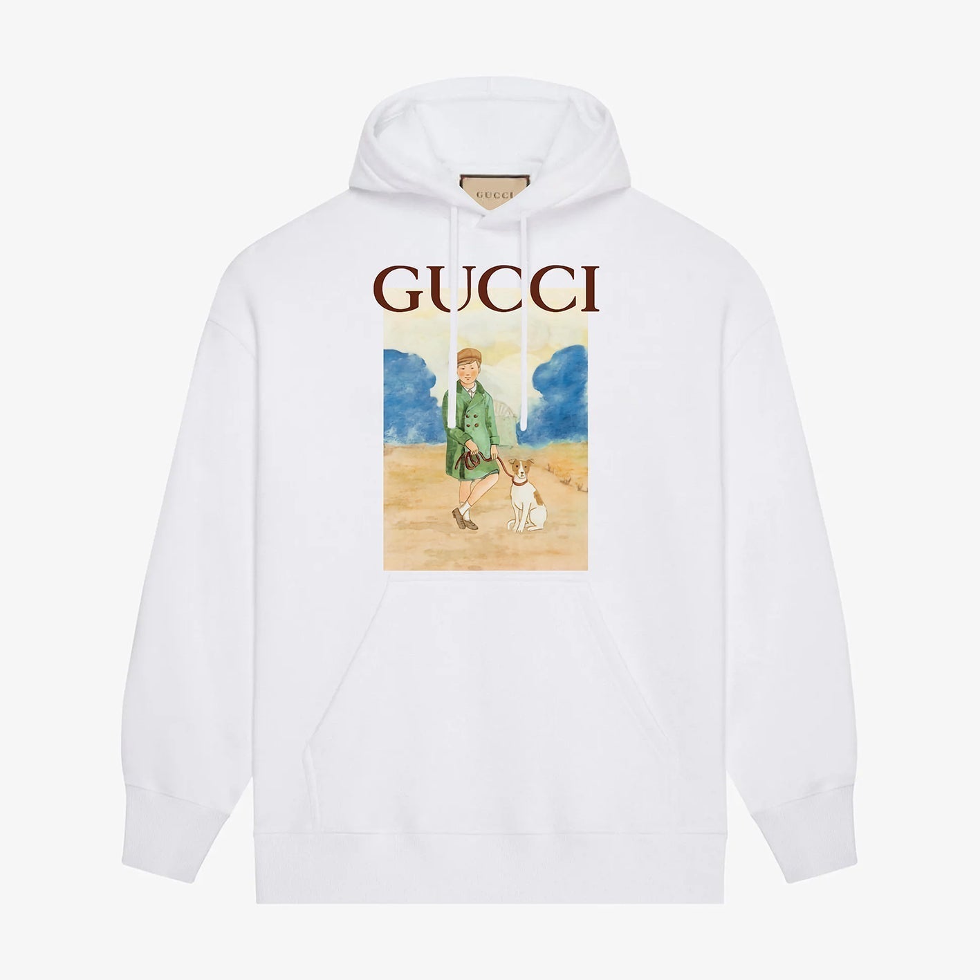 Children And Dogs Print Hoodie Children And Dogs Print Hoodie