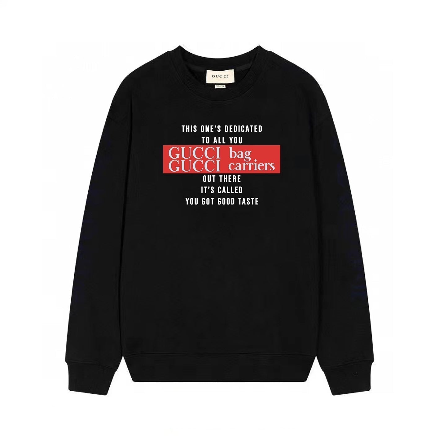 Bag Carriers Print Sweatshirt Bag Carriers Print Sweatshirt