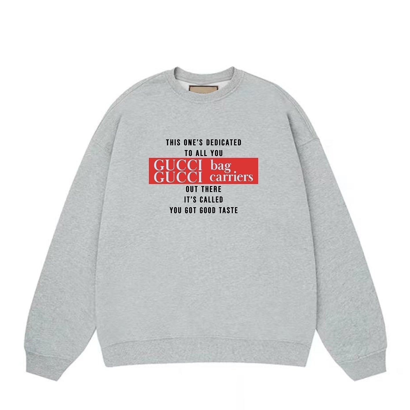 Bag Carriers Print Sweatshirt Bag Carriers Print Sweatshirt