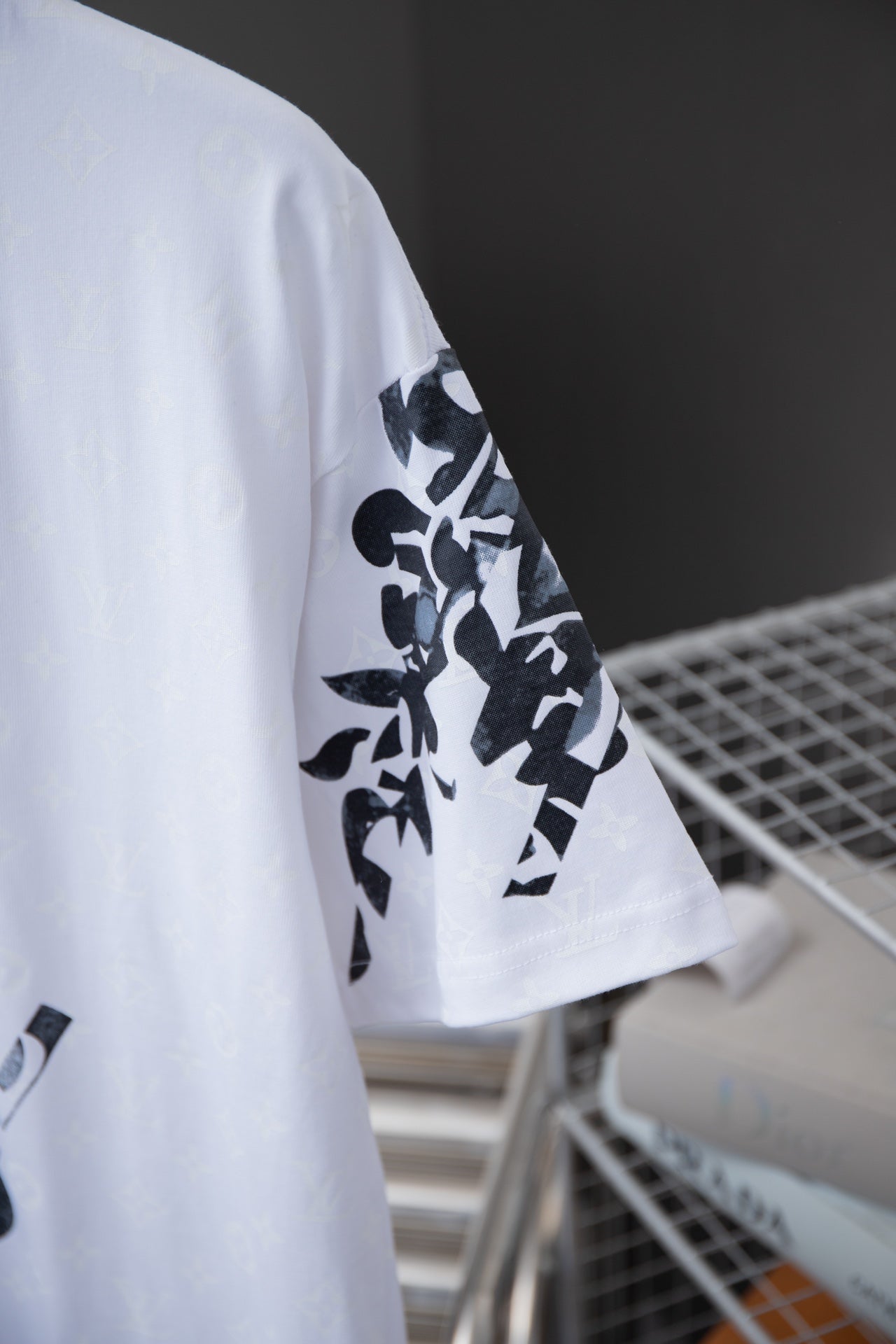 Flower Pattern Printed T-Shirt Flower Pattern Printed T-Shirt