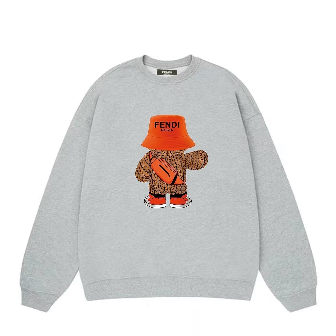 Bear Printed Sweatshirt Bear Printed Sweatshirt