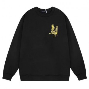 Yellow Print Sweatshirt