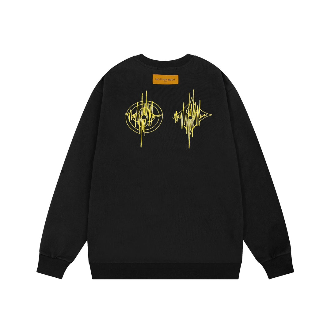 Yellow Print Sweatshirt Yellow Print Sweatshirt
