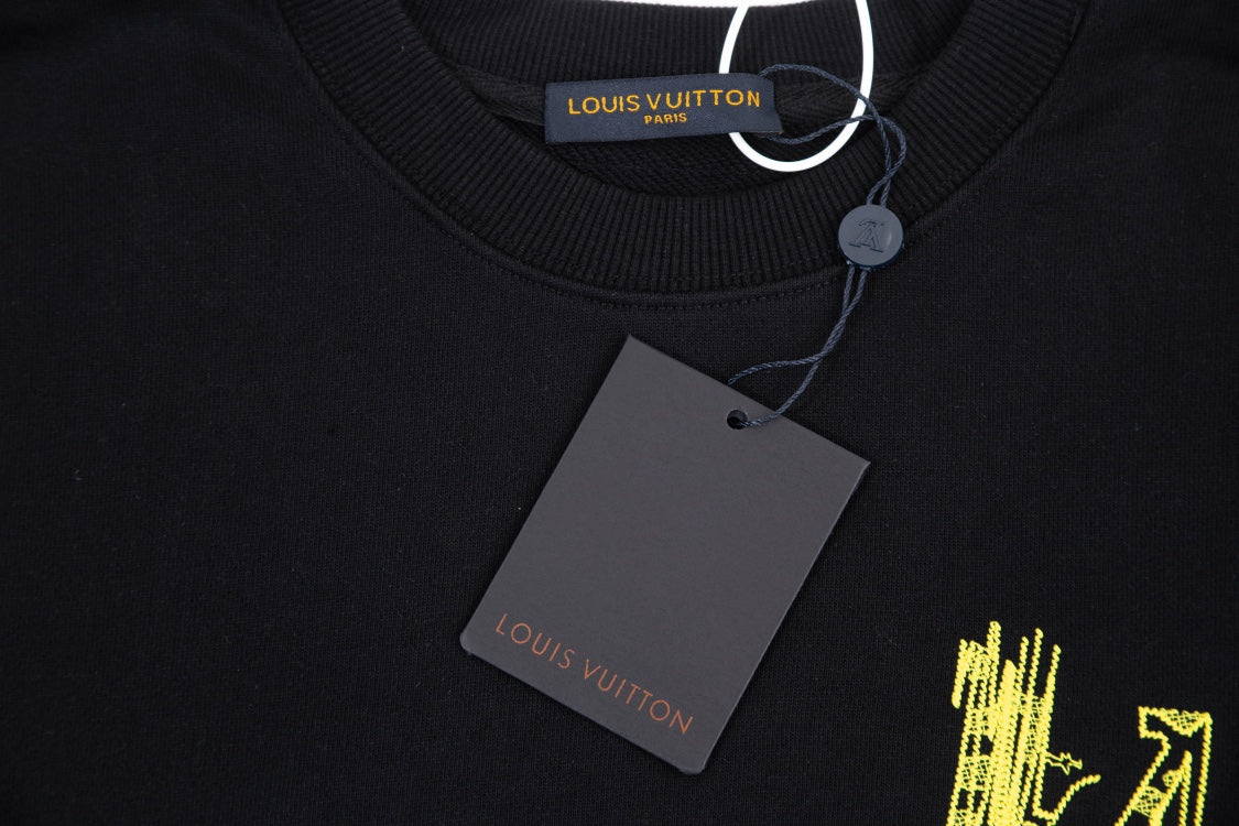 Yellow Print Sweatshirt Yellow Print Sweatshirt