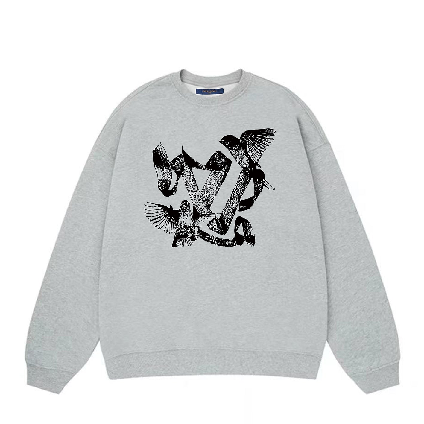 Bird Print Sweatshirt Bird Print Sweatshirt