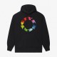 Circle Print Hoodie Circle Print Hoodie