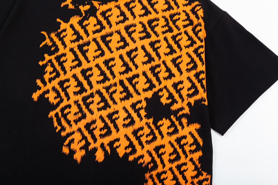 Logo Half Printed T-Shirt Logo Half Printed T-Shirt