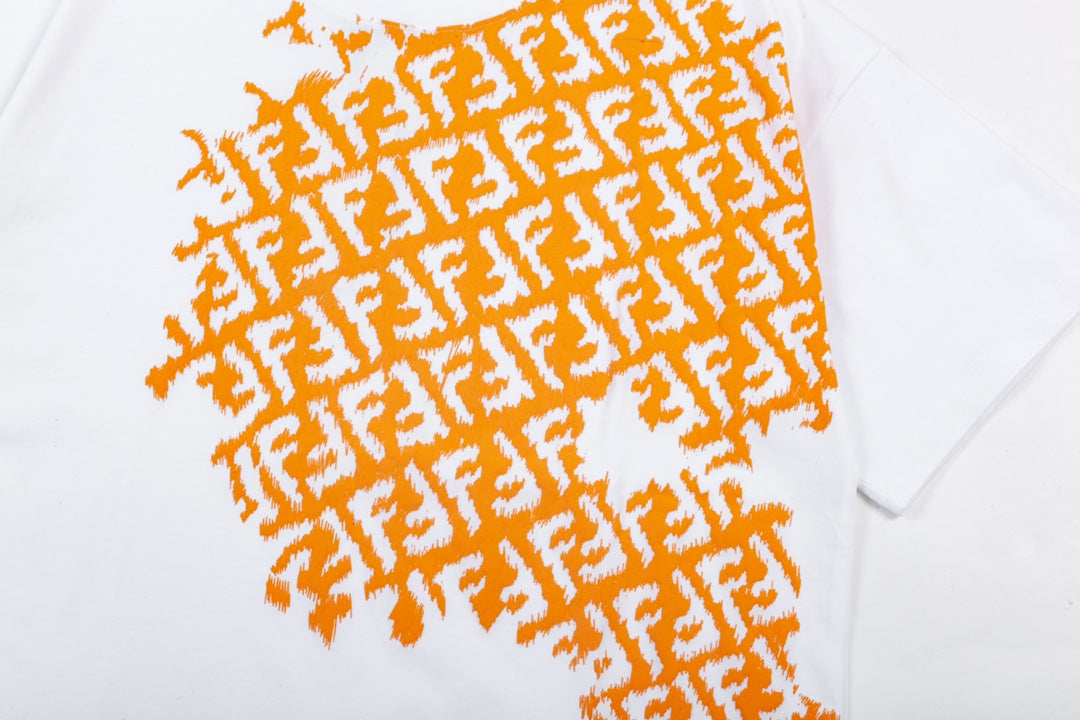 Logo Half Printed T-Shirt Logo Half Printed T-Shirt