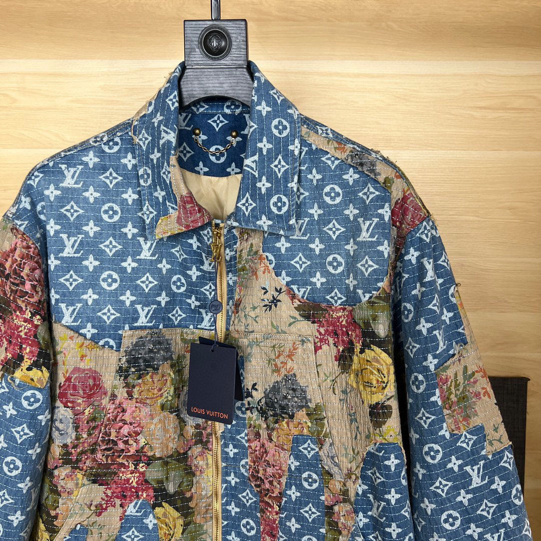 Destroyed Workwear Denim Jacket Destroyed Workwear Denim Jacket