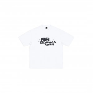 HAND DRAWN T-SHIRT MEDIUM FIT IN BLACK(summer preferred)