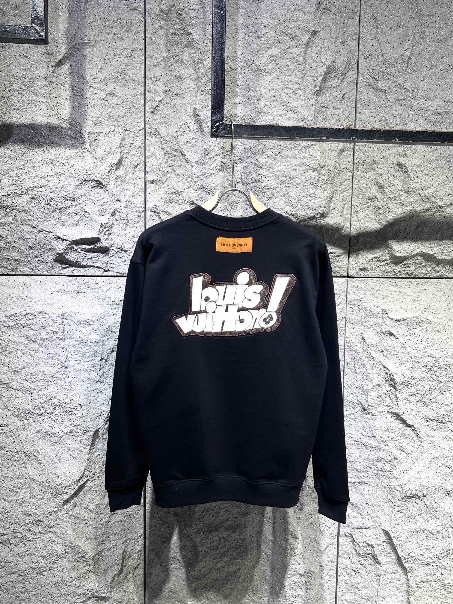 Front And Back Trend Print Sweatshirt Front And Back Trend Print Sweatshirt