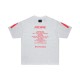 T-shirt oversized in light grey/red T-shirt oversized in light grey/red