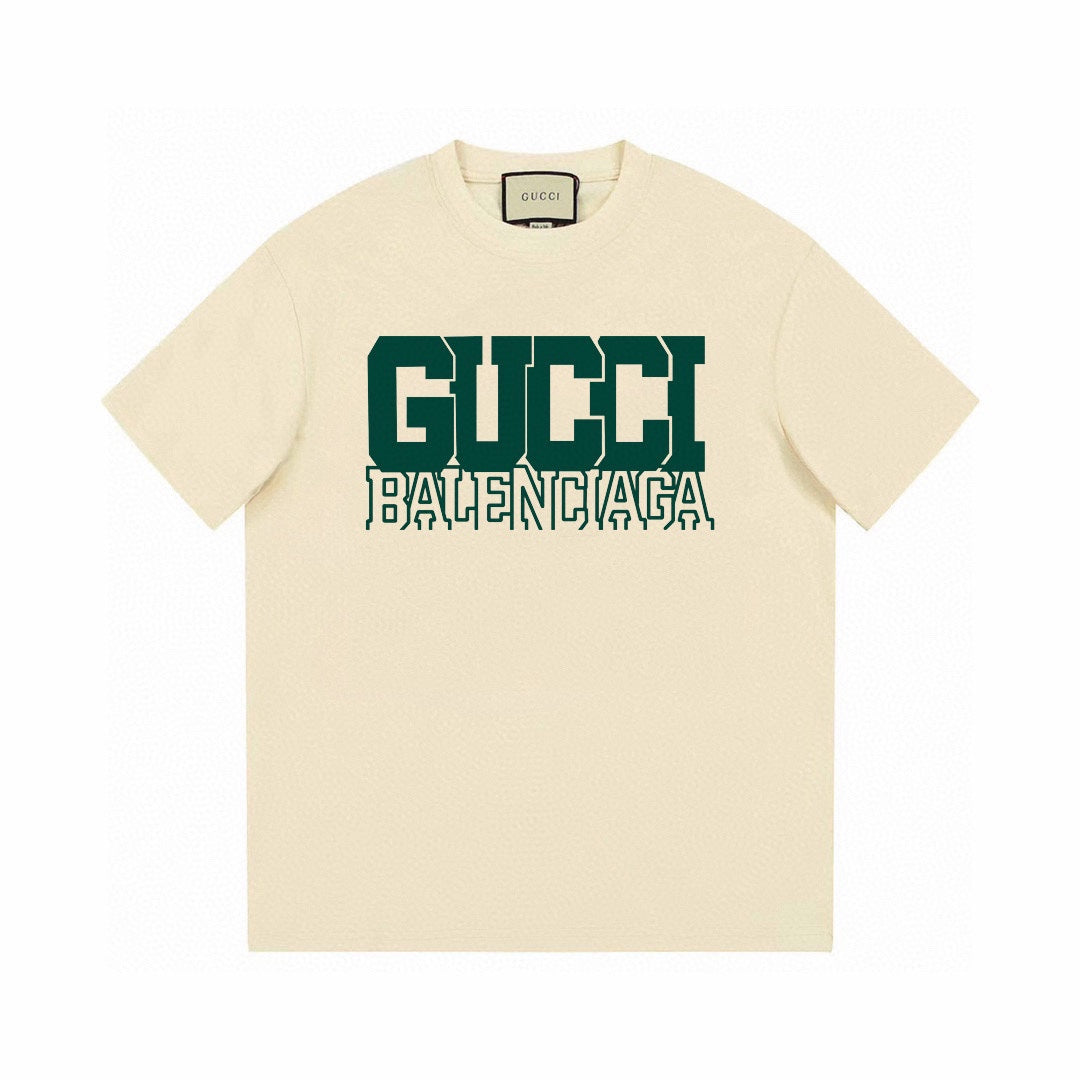 Co-branded Simple Print T-shirt Co-branded Simple Print T-shirt