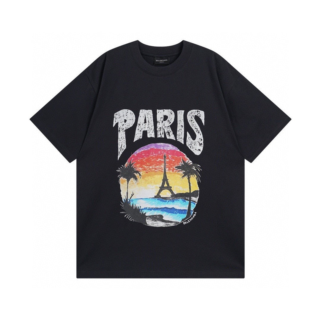 Paris Landscape Printed T-Shirt Paris Landscape Printed T-Shirt