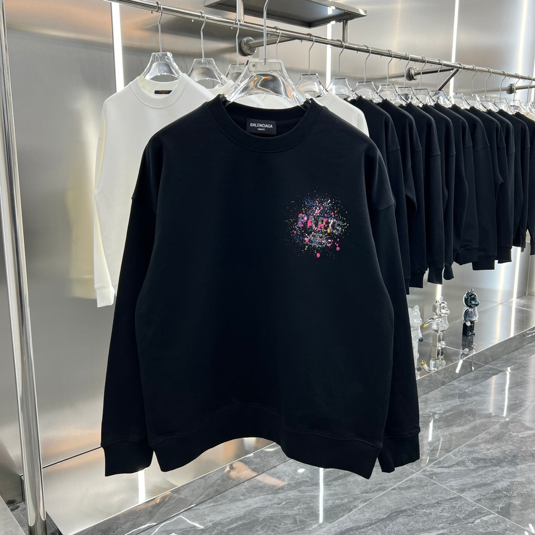 Inkjet Print Sweatshirt Inkjet Print Sweatshirt