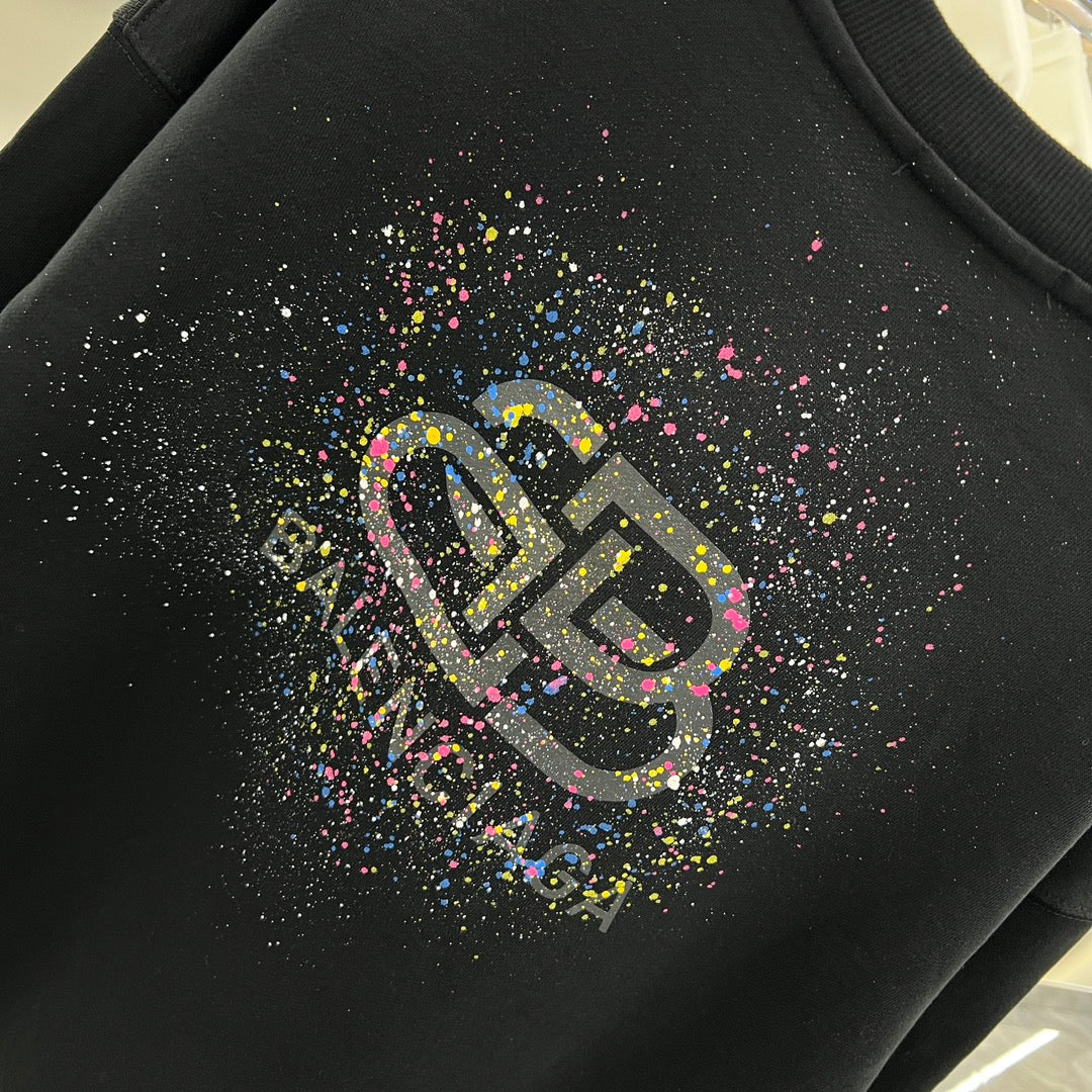 Inkjet Print Sweatshirt Inkjet Print Sweatshirt