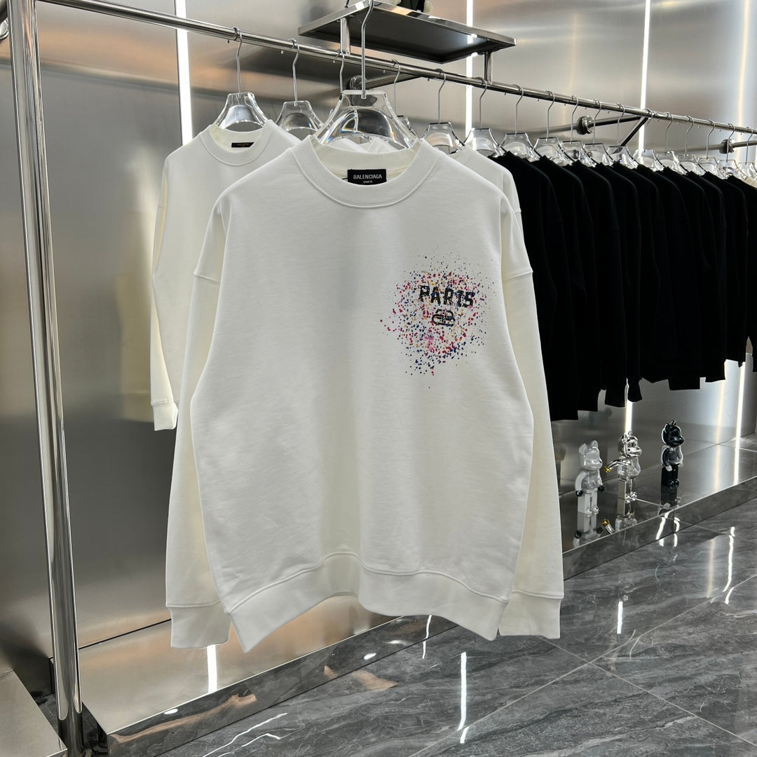 Inkjet Print Sweatshirt Inkjet Print Sweatshirt