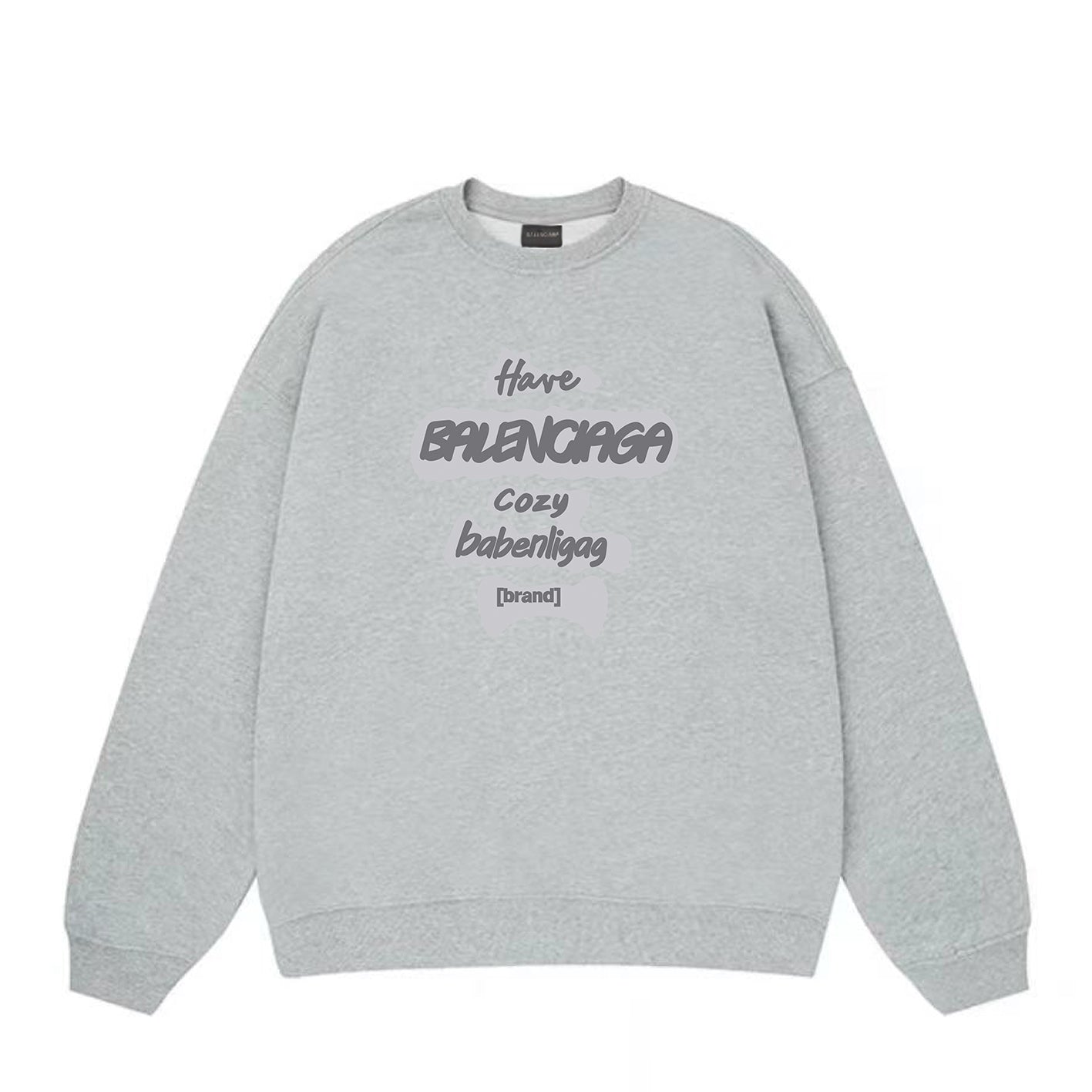 Classic Letter Print Sweatshirt Classic Letter Print Sweatshirt