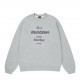 Classic Letter Print Sweatshirt Classic Letter Print Sweatshirt