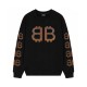 Vintage B Letter Print Sweatshirt Vintage B Letter Print Sweatshirt