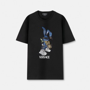 Blue RABBIT T-SHIRT