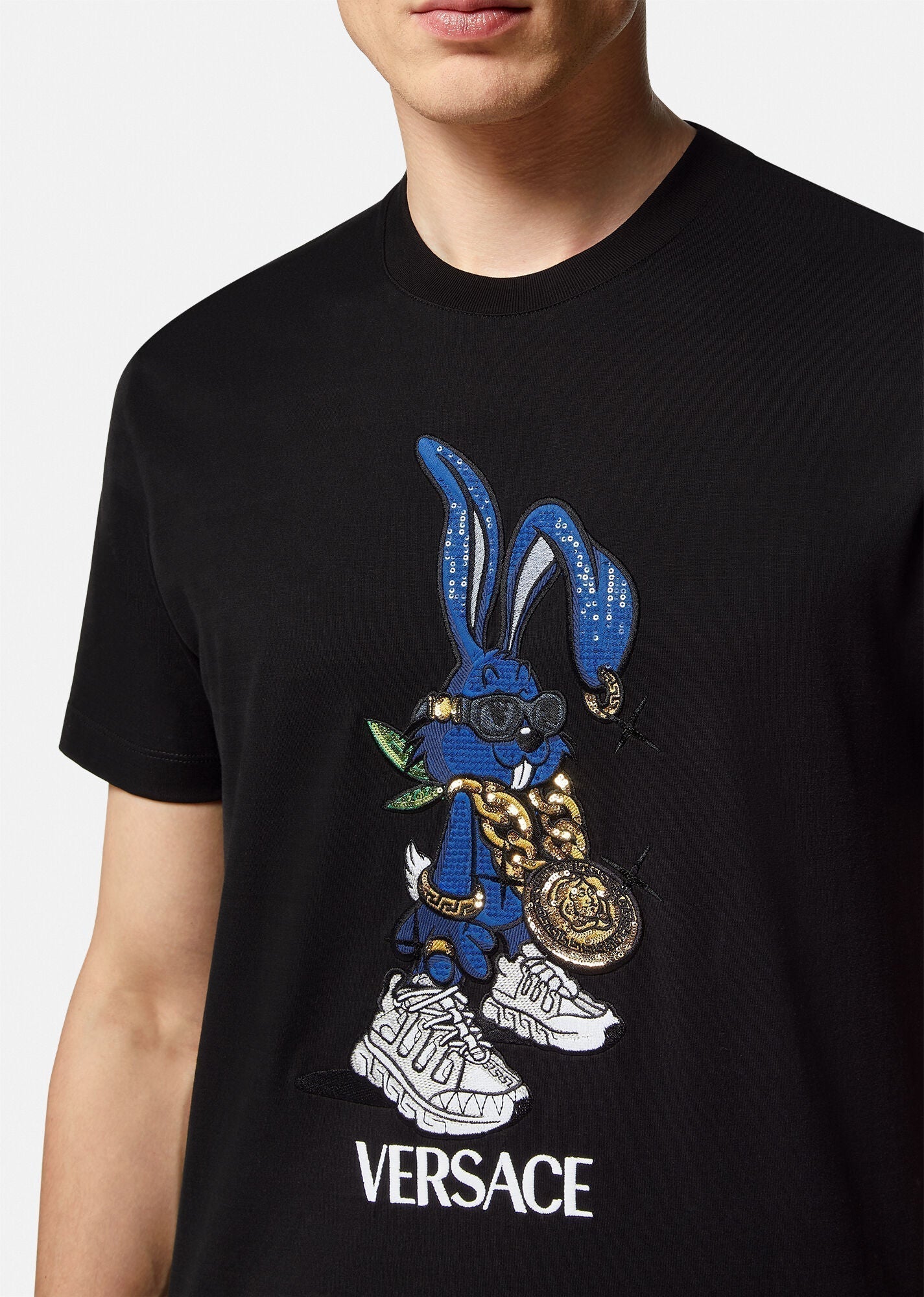 Blue RABBIT T-SHIRT Blue RABBIT T-SHIRT