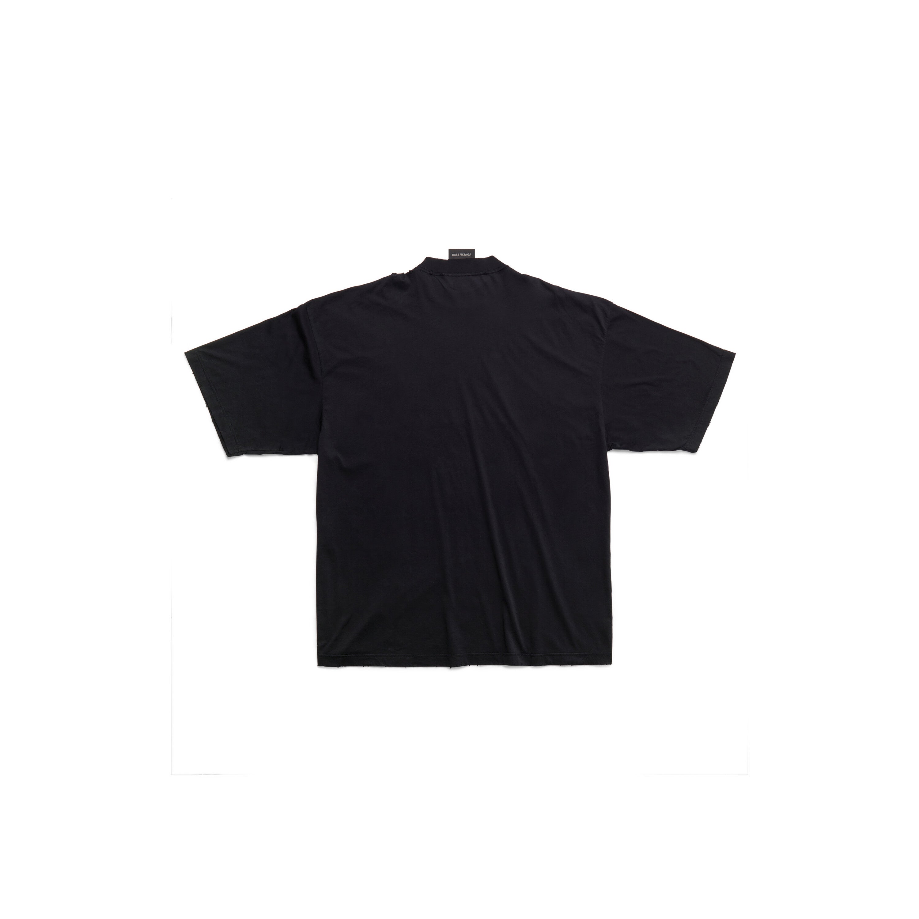 T-SHIRT LARGE FIT IN BLACK FADED T-SHIRT LARGE FIT IN BLACK FADED