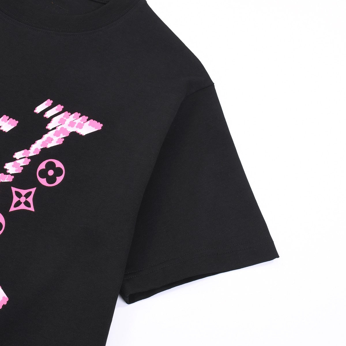 Pink Classic Print T-shirt Pink Classic Print T-shirt