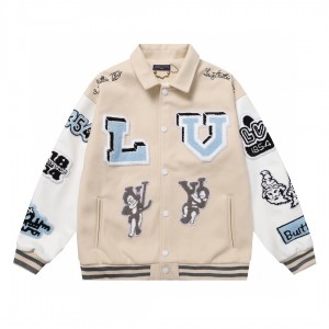 Heavy embroidered jacket