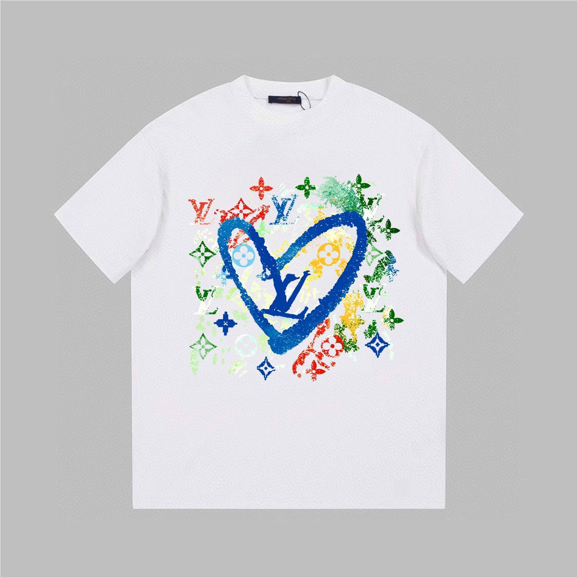 Heart Printed T-Shirt Heart Printed T-Shirt