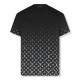 MONOGRAM GRADIENT BLACK WHITE T SHIRT MONOGRAM GRADIENT BLACK WHITE T SHIRT
