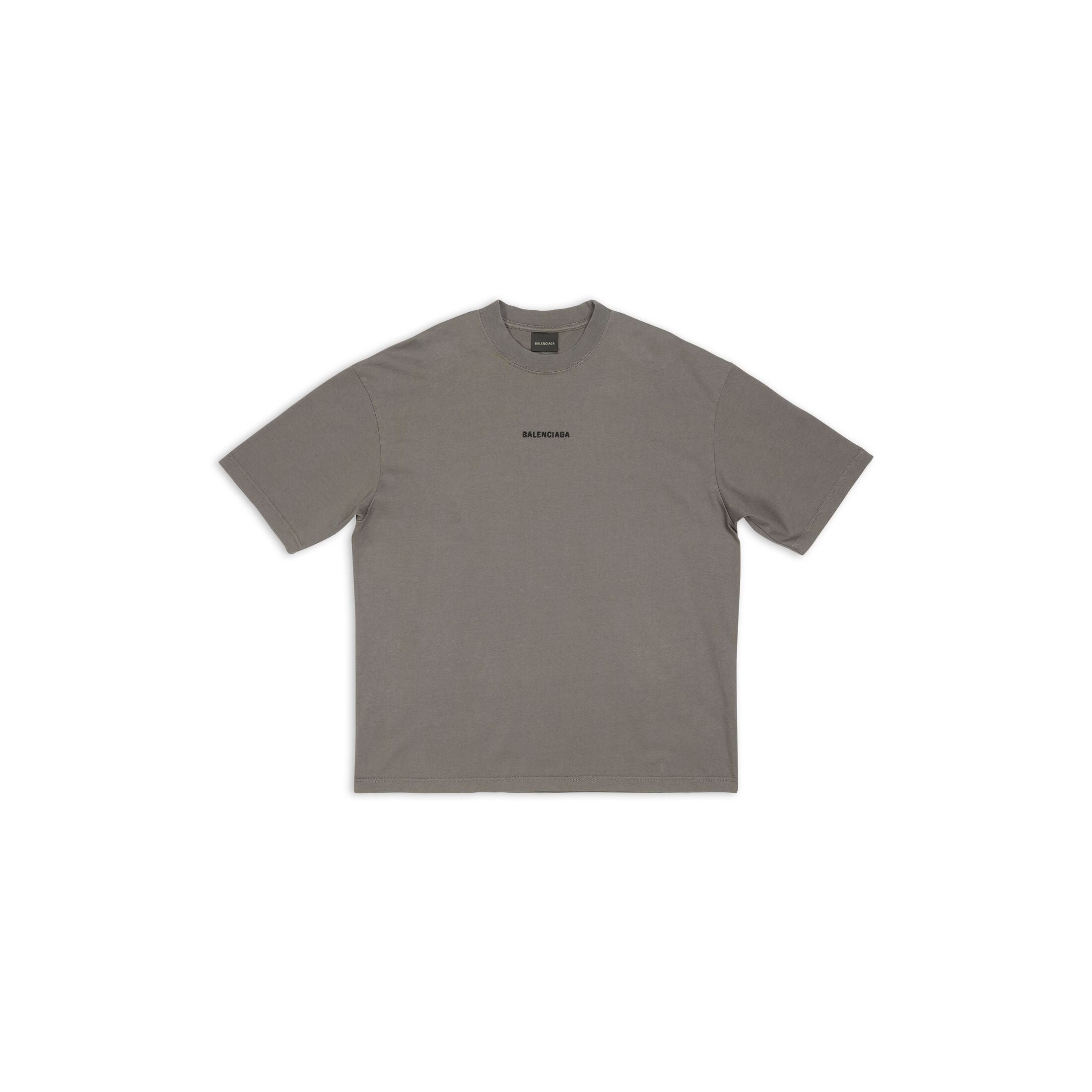 MEN'S BACK T-SHIRT MEDIUM FIT IN GREY MEN'S BACK T-SHIRT MEDIUM FIT IN GREY