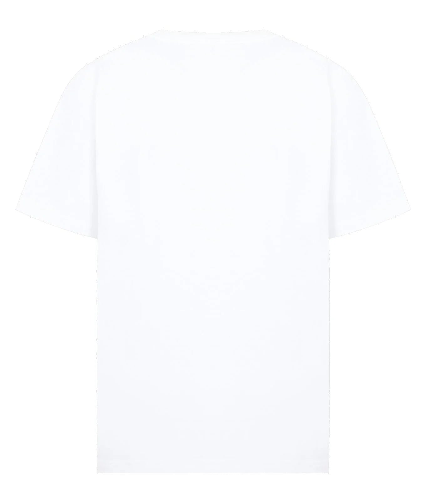 Rectangular Brand Print Crewneck T-Shirt Rectangular Brand Print Crewneck T-Shirt