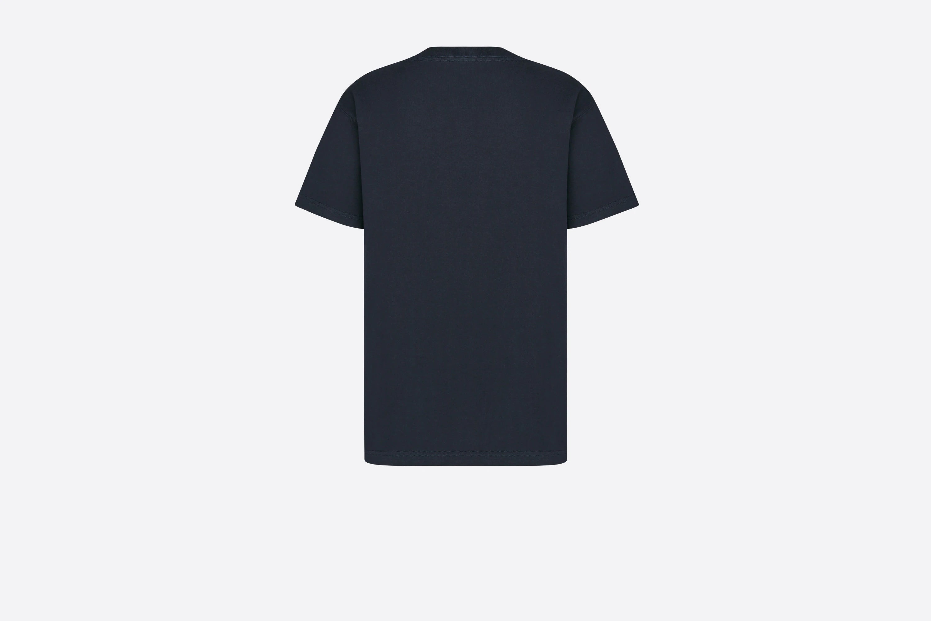 Rectangular Brand Print Crewneck T-Shirt Rectangular Brand Print Crewneck T-Shirt
