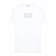 Rectangular Brand Print Crewneck T-Shirt Rectangular Brand Print Crewneck T-Shirt